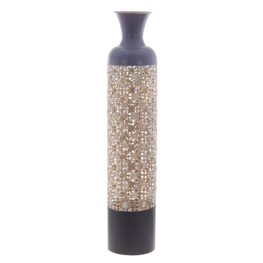 REMECO COLLECTION Ваза 804580 металл д/искусственных цветов 16,5х16,5х81cм