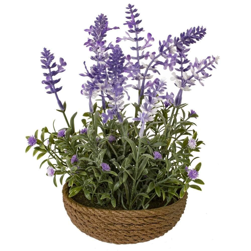 REMECO COLLECTION Композиция цветочная 804703 Лаванда 16х15х22см