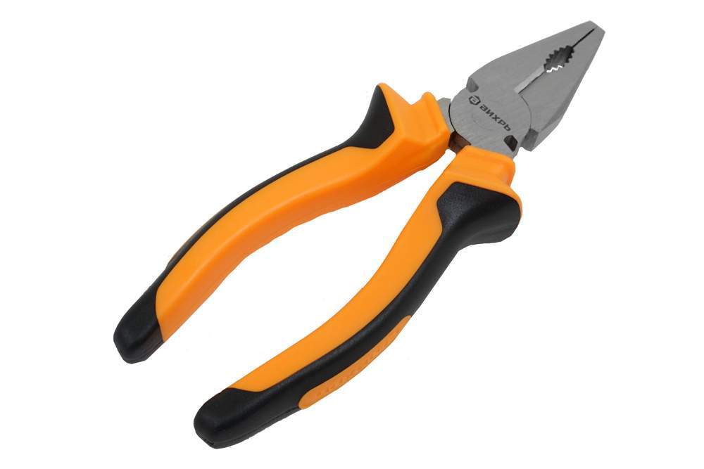 Плоскогубцы (пассатижи) Вихрь  160 мм  никелир. двухком.рукоятки 73/6/3/6