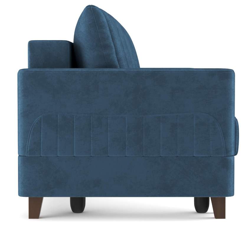 Диван-кровать "ЕвроМагнат" (велюр тенерифе океан)