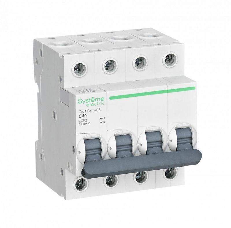 Авт.выкл. 4п/C 40А/4,5кА City9 Set 400B SE C9F34440  