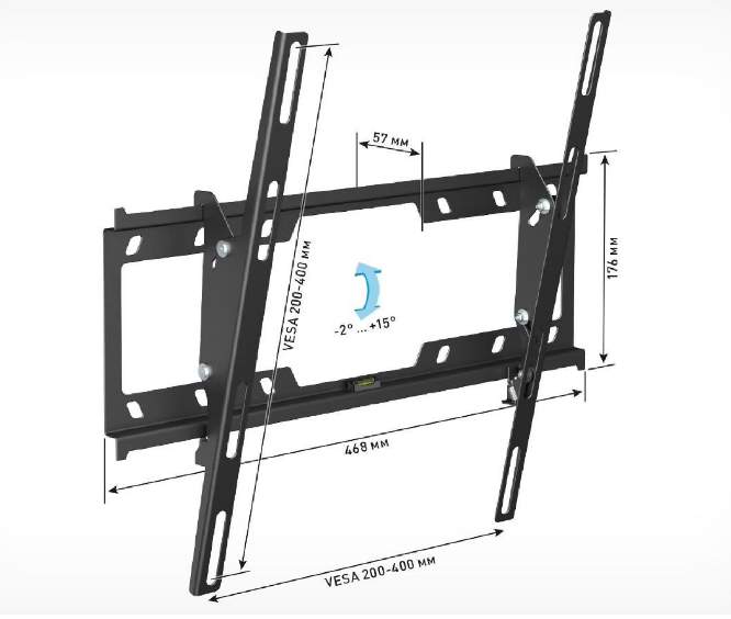 Кронштейн HOLDER TV  LCD-T 4624-В   32-55"