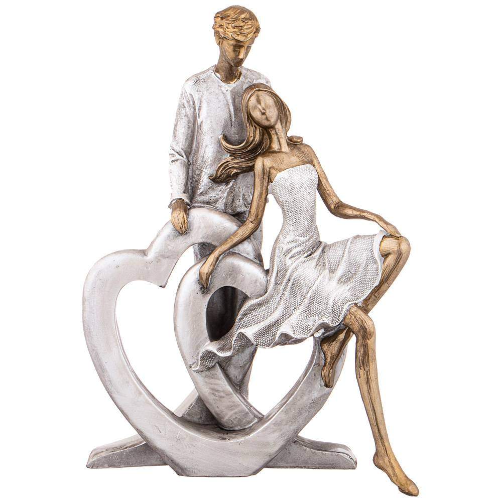 LEFARD Статуэтка 162-965 Влюбленные,коллекция Фьюжн 17,5х10х24см