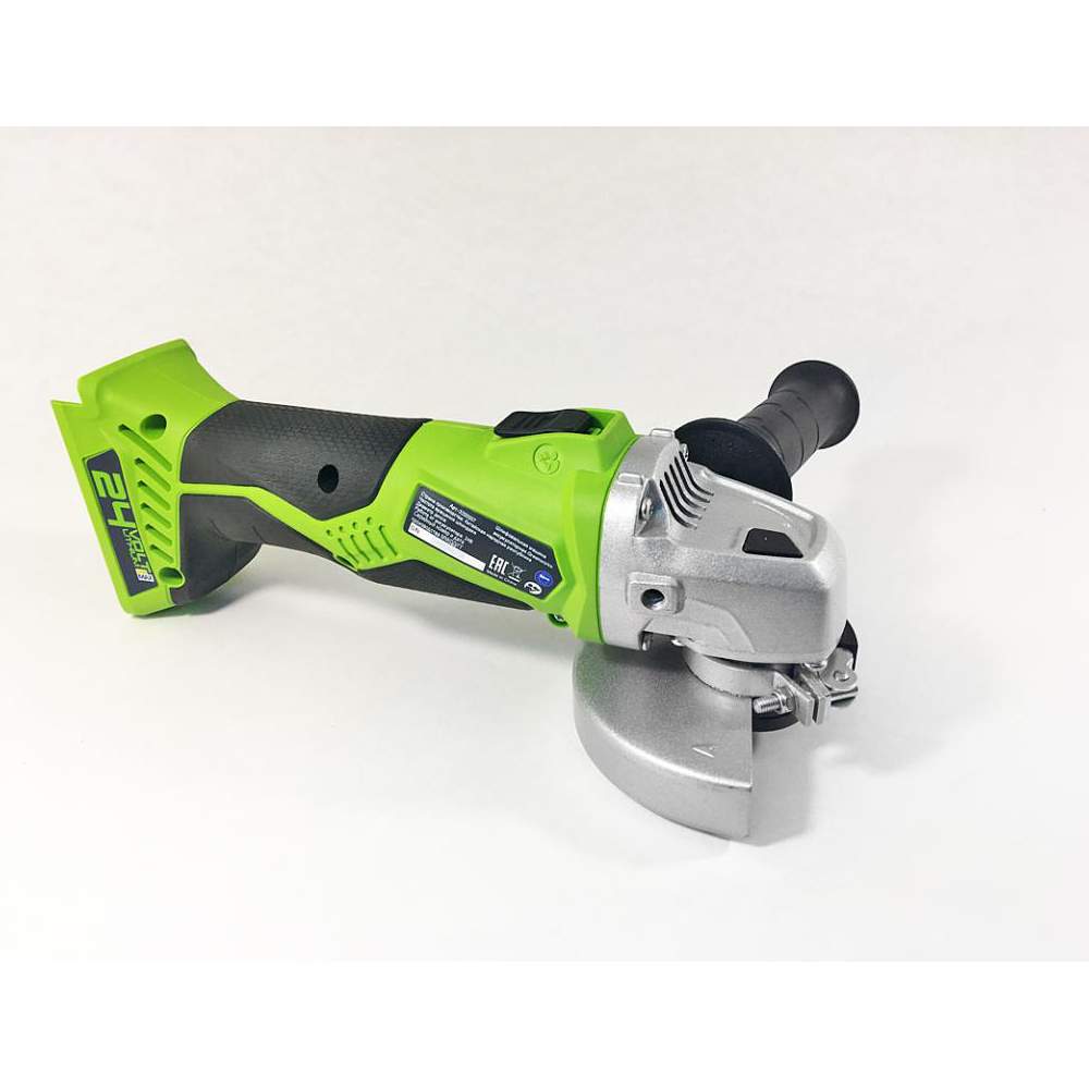 УШМ  Greenworks G24AG  24 V без акб и з/у бесщет.  3200207