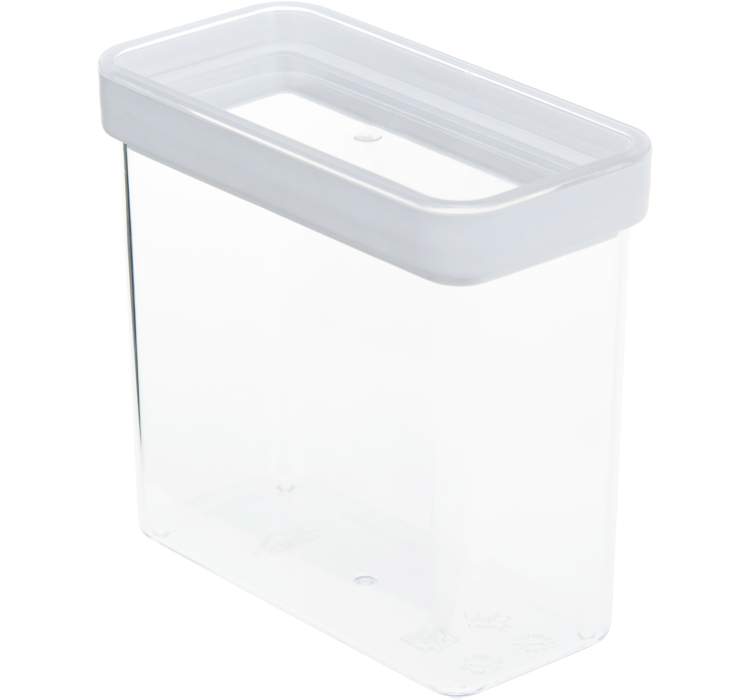 М-ПЛАСТИКА Емкость М1293 Idea Степ д/сыпучих 1400мл квадрат 10х10х21см