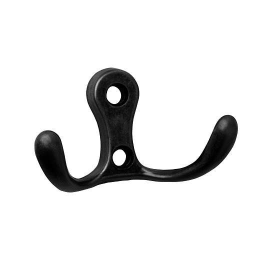 Крючок 0010 BL матовый черный