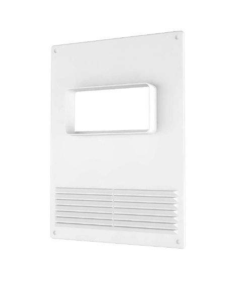 Площадка торцевая 511ПТГР горизонт. пласт. с реш. 180х250 фланец 55х110 ЭРА