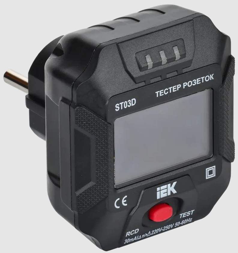 Тестер розеток ARMA2L 5 ST03D IEK  A2L5-ST14-03