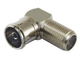 Переходник F-TV гнездо угловой 05-4312-4  