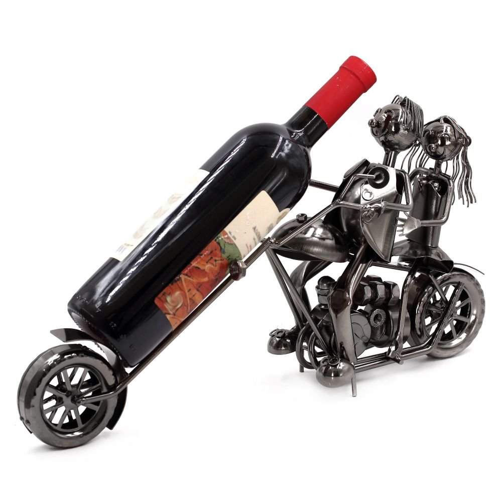 REMECO COLLECTION Подставка под бутылку 724759 Байкеры L44 W14,5 H23см