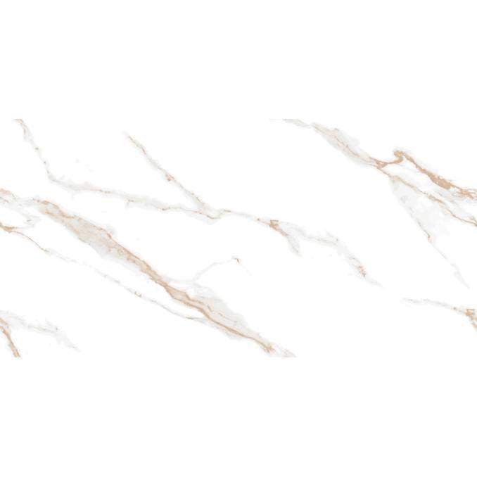 Calacatta Sharp Gold Керамогранит белый 600х1200 Полированный