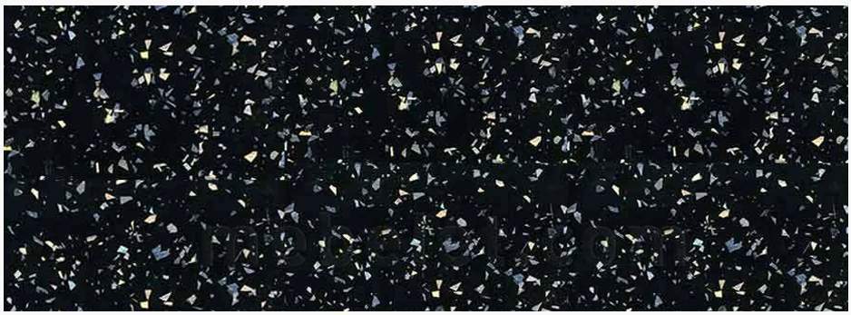 Панель 3,05*0,6*5мм Искра черная 1113/МО