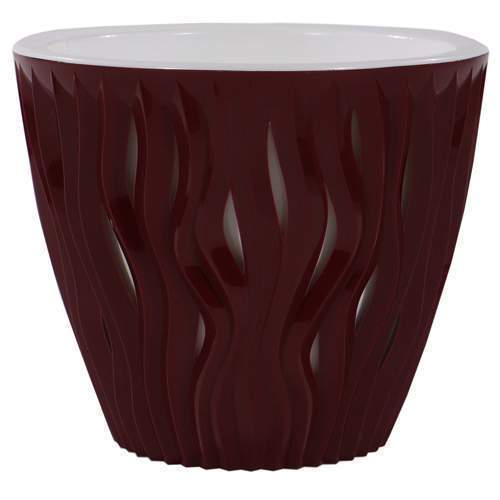 Горшок  Вдохновение 7,5л бордо КШ-0996
