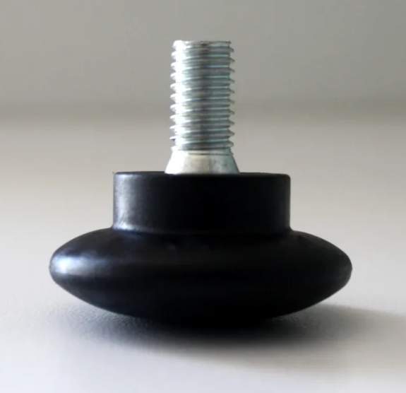 Опора мебельная  Bingo малая черная  (24344)