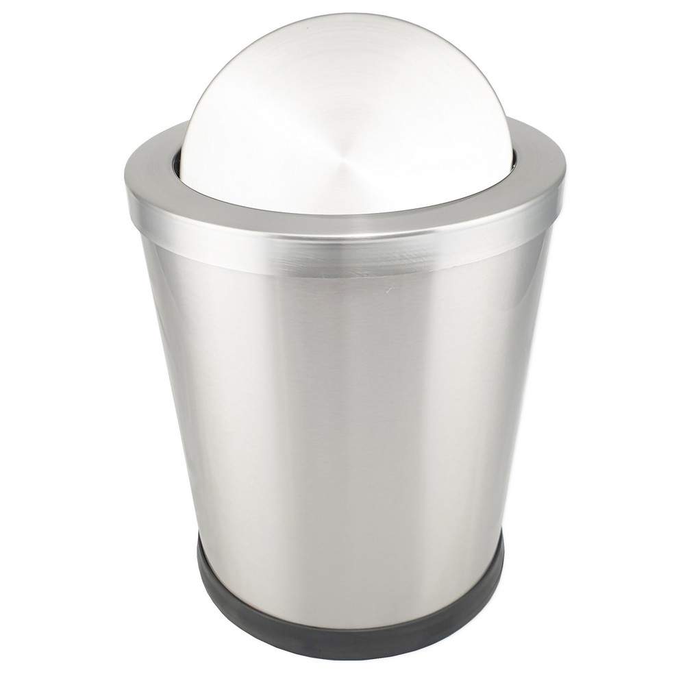 Ведро для мусора  крышка- качели 12л d-25.5см,h-29,2 410 