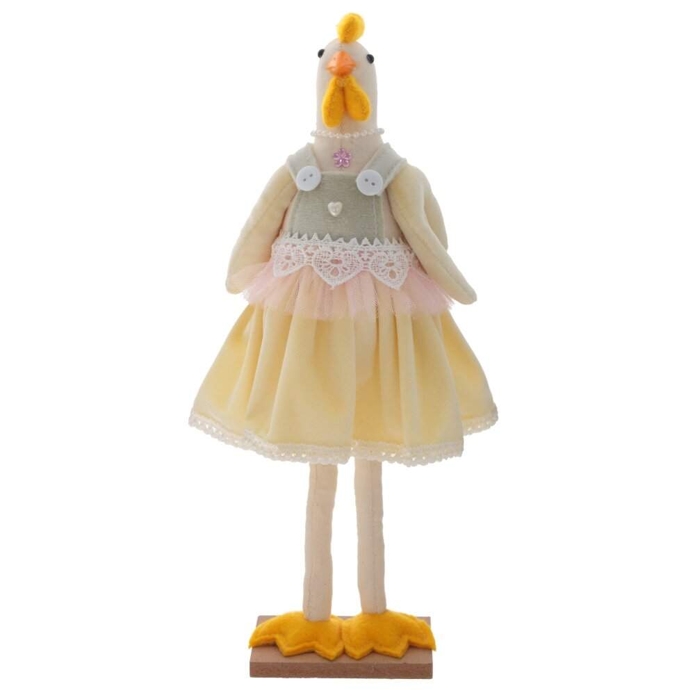 REMECO COLLECTION Игрушка набивная 795427 Курочка L10 W10 H32см