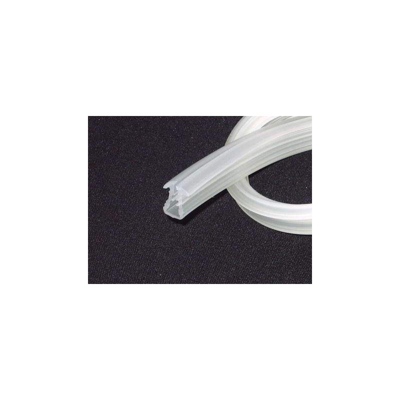 Уплотнитель-молдинг д/стекла  DC703E  4мм (2м)