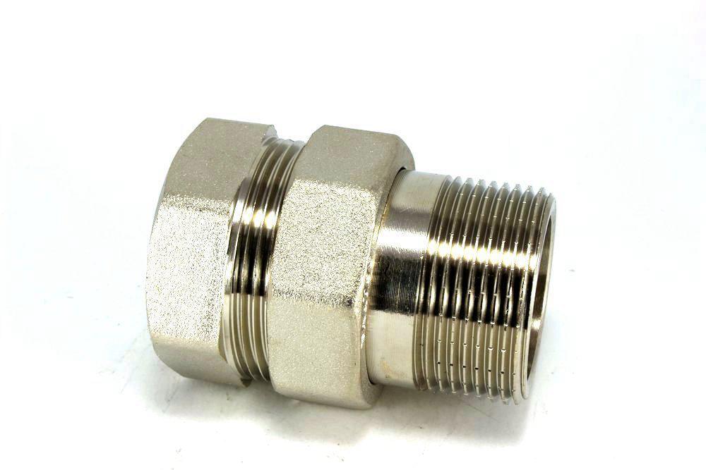 Американка прямая 1 1/4" хром  VTr.341.N.0007