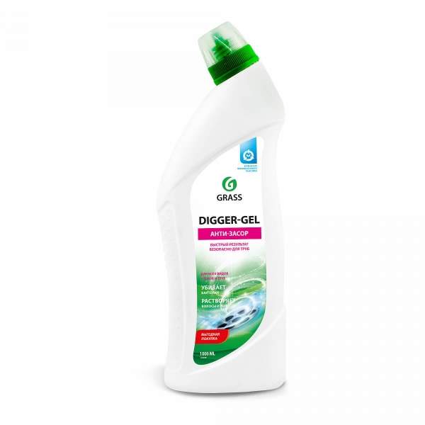 Гель д/чистки труб GraSS Digger gel 1л   125569
