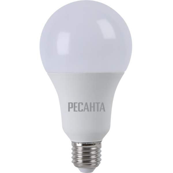 Лампа светодиод.LL-R-A80-20W-230-3K-E27 груша,20Вт,тепл.Е27 Ресанта