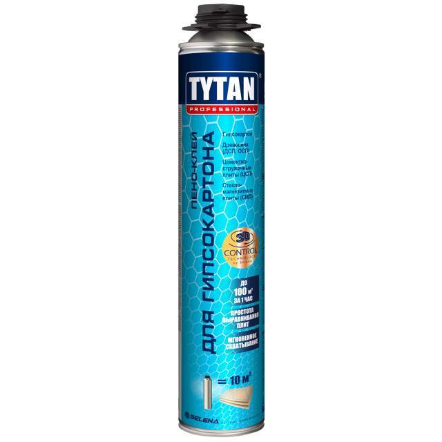 Пена-клей TYTAN Professional д/гипсокартона GUN 840мл  71361