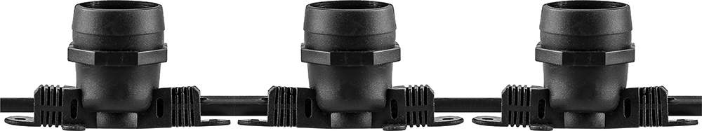 Гирлянда UDL-K111 80/E27/20M IP65 BLACK BELT-LIGHT  20м+1,5м шнур UL-00006441