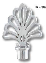 Наконечник DIY  16мм Хром глянец Фея 16.01.17.200