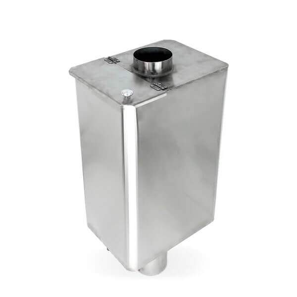 Бак Комфорт прямоугольный на трубе  40л  Ф115  AISI 430