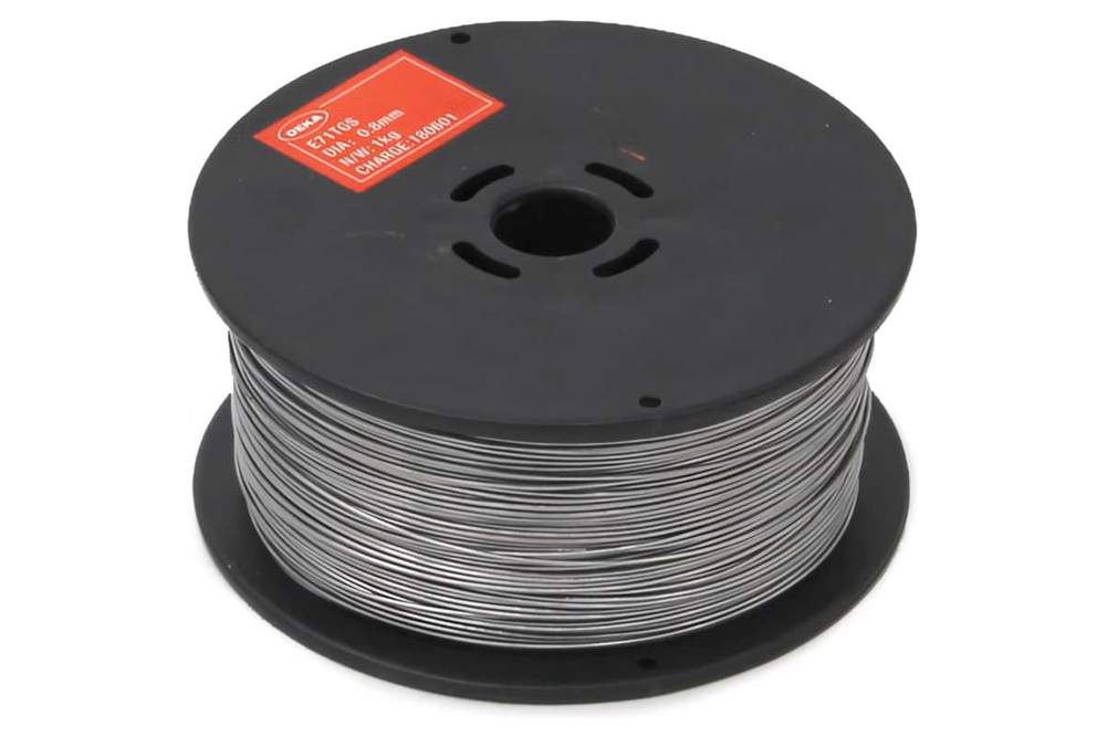 Проволока сварочная  DEKA E71TGS порошковая 0.8мм  1кг  