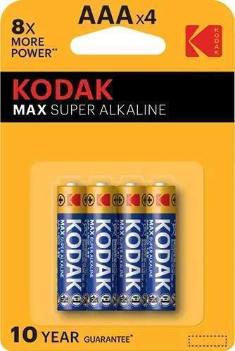 Элемент питания Kodak MAX LR03-4BL Б0005124 - ААА