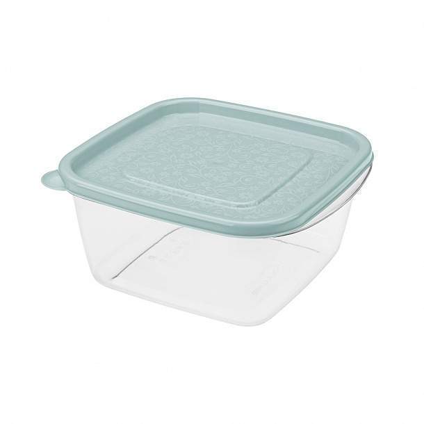 БЫТПЛАСТ Контейнер 4311521 Phibo Арт-декор д/СВЧ 1250мл 210×160×70мм св.голубой 