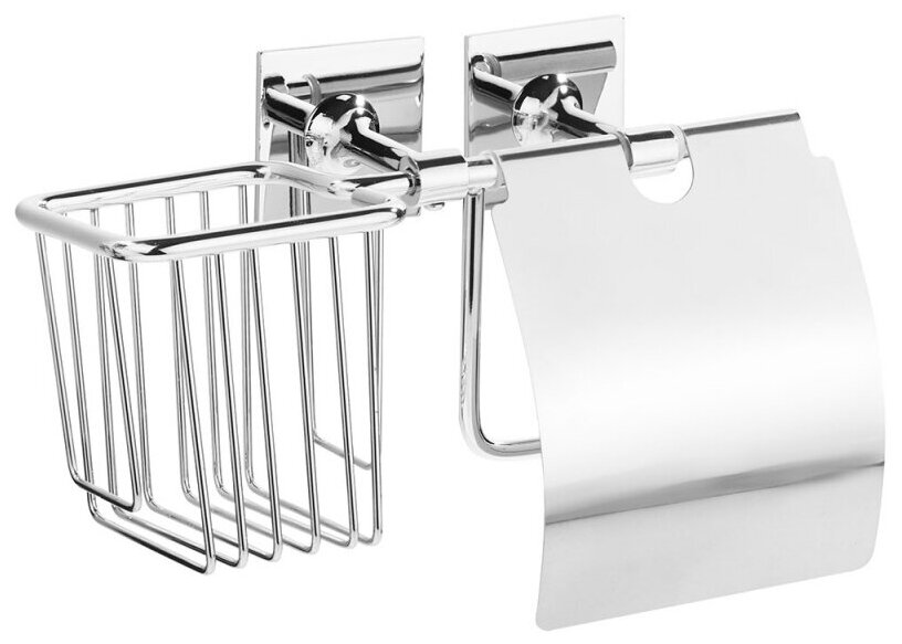 Держатель д/туалетной бумаги и осежителя двойной Kleber Expert KLE-EX045