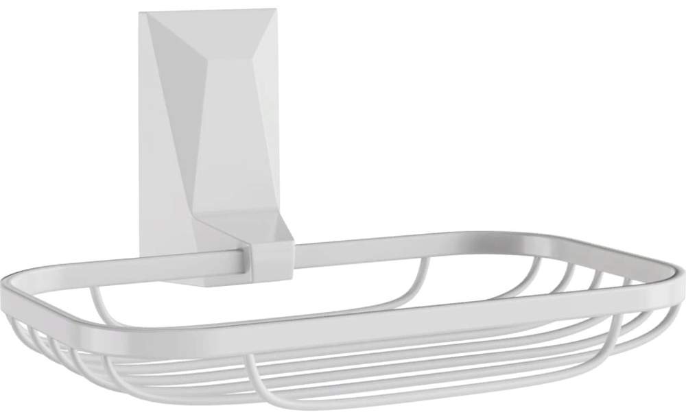 Мыльница решетка д/ванной ICE White KLE-ICE040WT