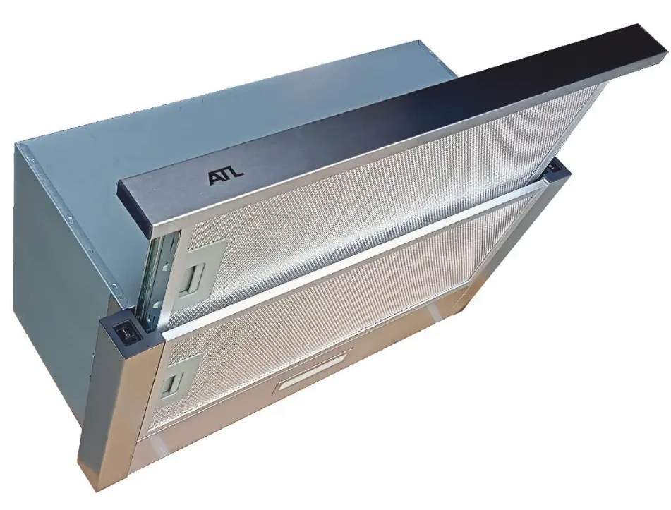 Кухонный воздухоочиститель ATL 1002 T 60 см inox 1030 м3/ч