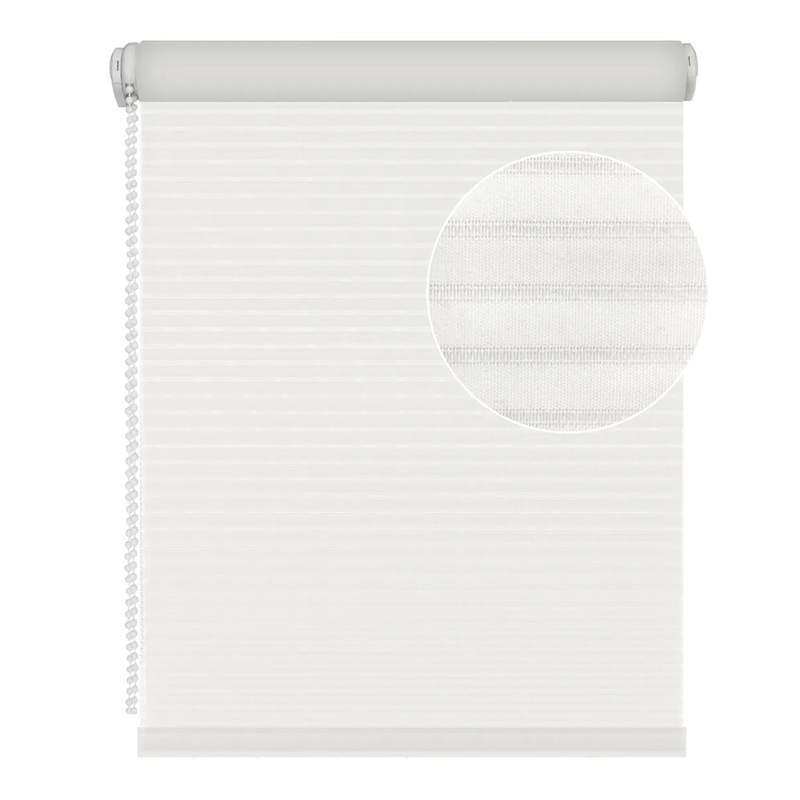 Штора рулонная универсальная с/з 80%  MOLLY Белый   43*170 