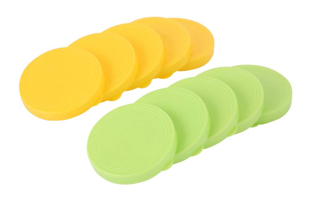 БАШПЛАСТ Набор крышек полиэтилен д/банок 10шт М353