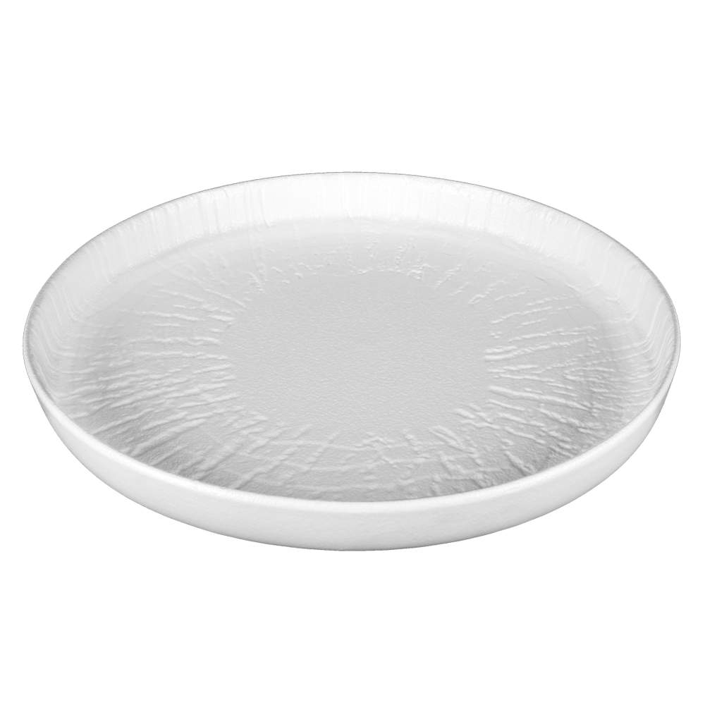 P.L. Proff Cuisine White Raw Wood Тарелка с бортом 81229851 d-27см h-3см (18/3)