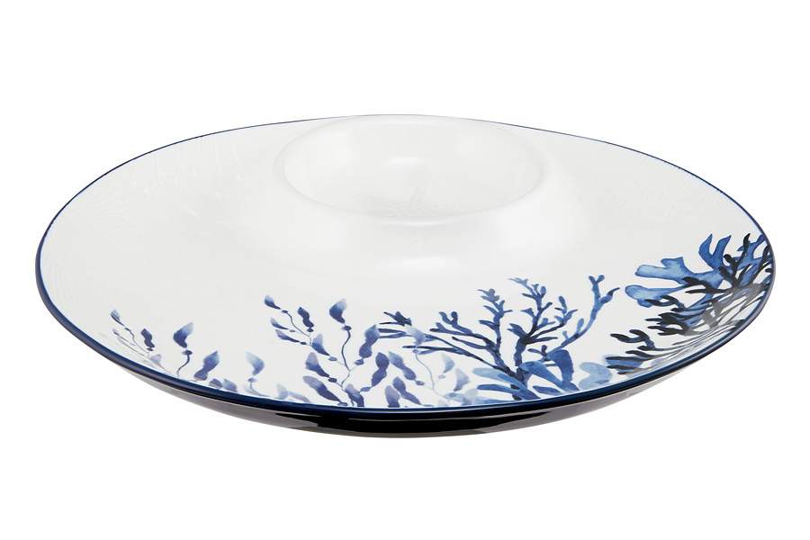 MAXWELL & WILLIAMS Синие кораллы Блюдо круглое 32см керамика MW696-DR0582