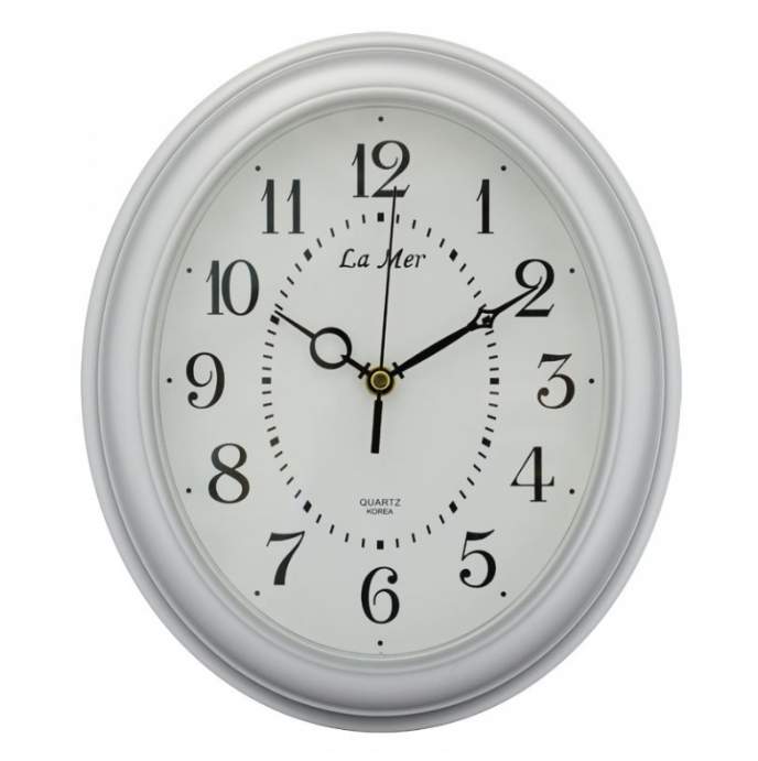 LA MER Часы GD200 Silver 267x228x36мм пластик