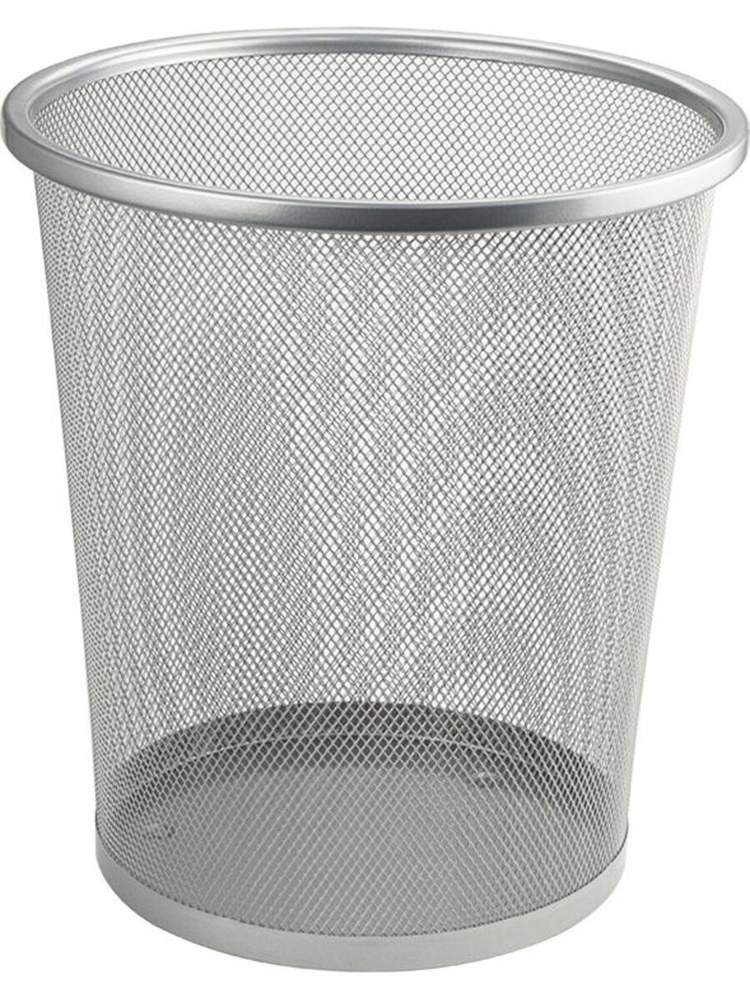 Ведро круглое  12л.  металл.  офисное  сетчат. б/кр  420