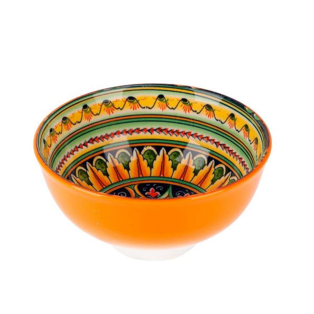 NOUVELLE HOME Arabesque оранжевый Салатник 0860227 300мл 12см
