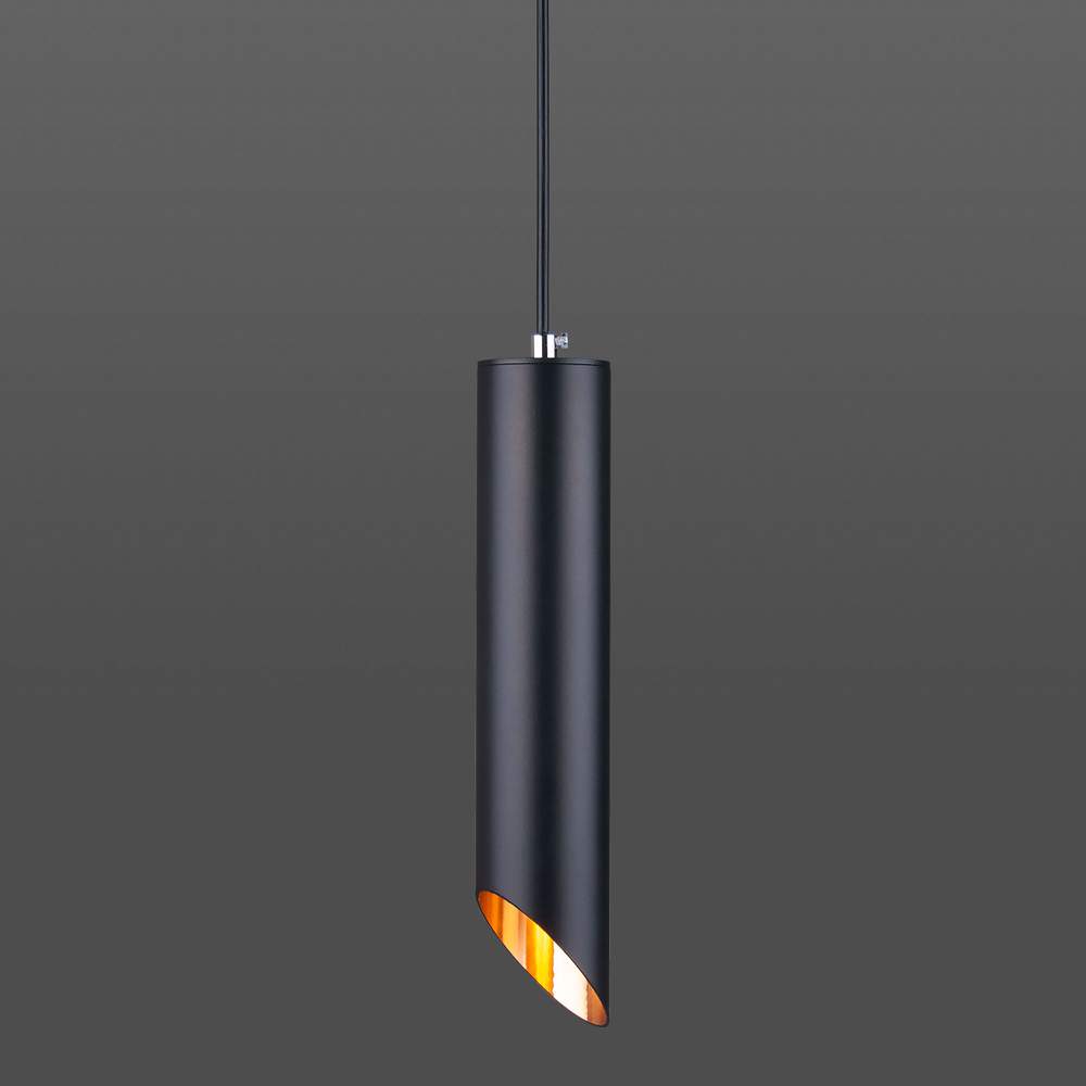 7011 MR16 Св-к накладной BK/GD черный/золото