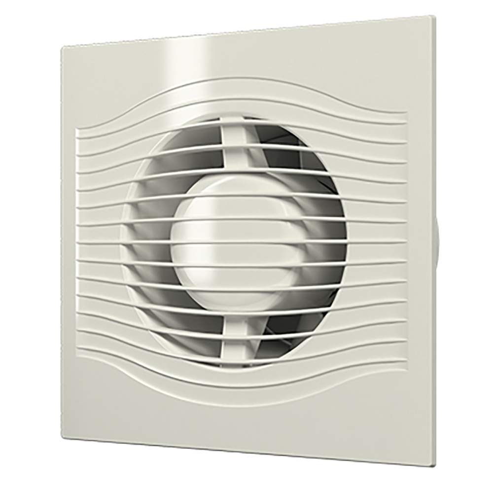 Вентилятор  SLIM 5 Ivory осевой вытяжной  D125