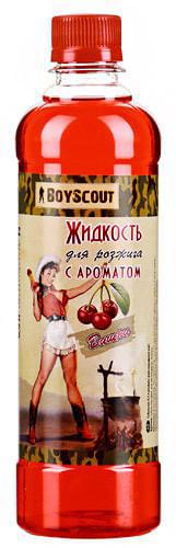 Жидкость BOYSCOUT д/розжига  0,5л Вишневая 61055