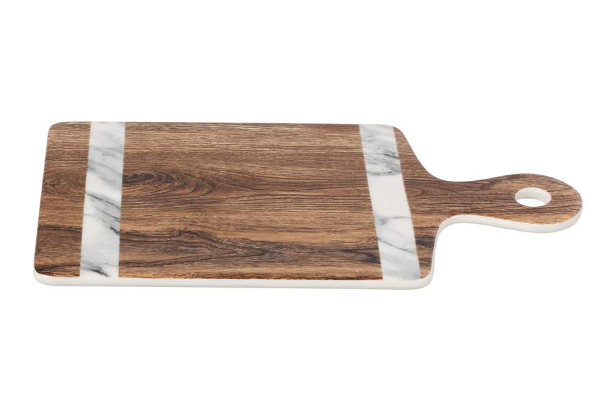 HOME & STYLE Доска для сыра 25см Wood&Marble HS10-7463-1556