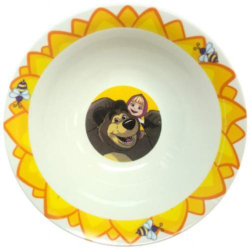 МФК-ПРОФИТ Маша и Медведь. Подсолнух Миска18см MBCB180-2