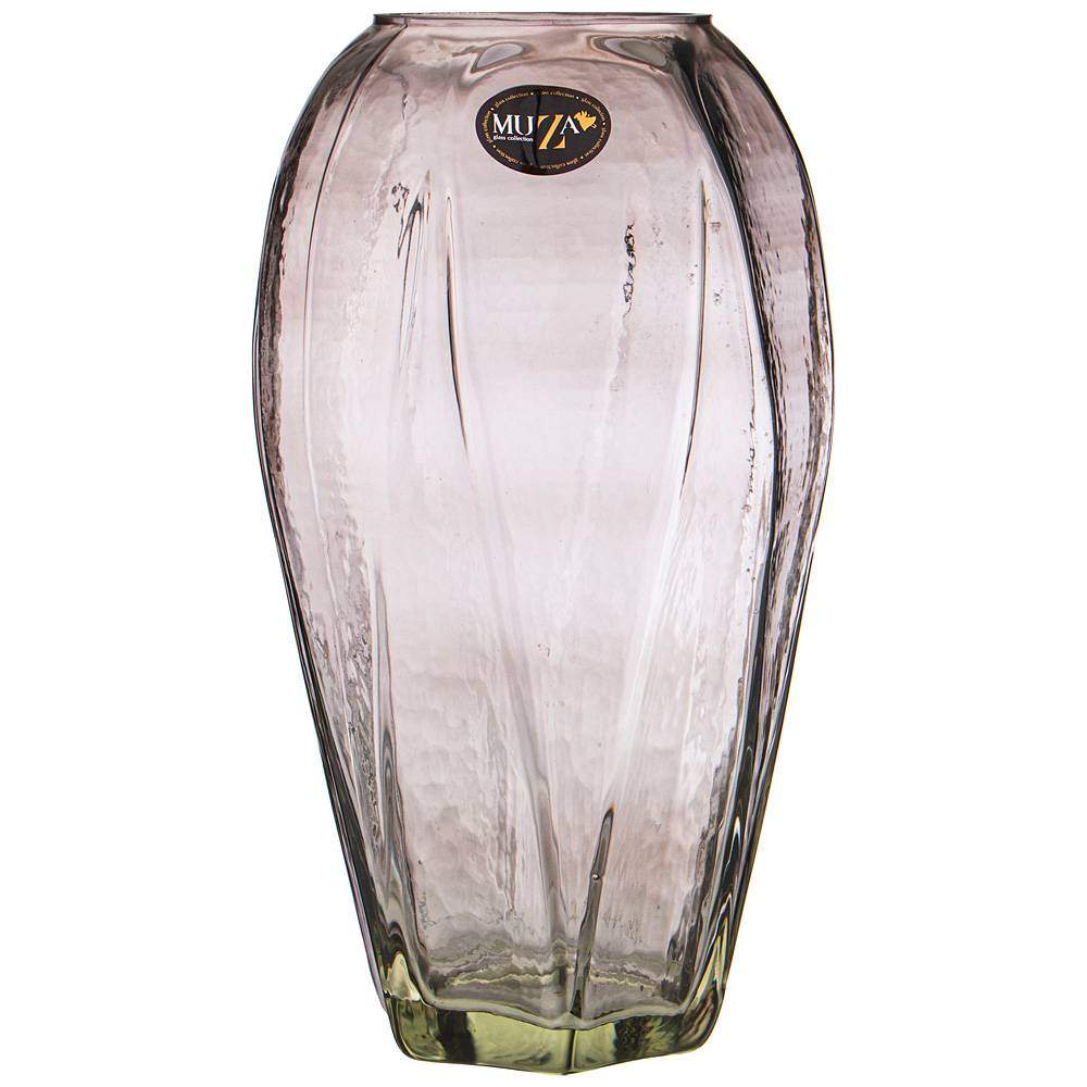 MUZA Ваза 380-802 Fusion Smoky h30см