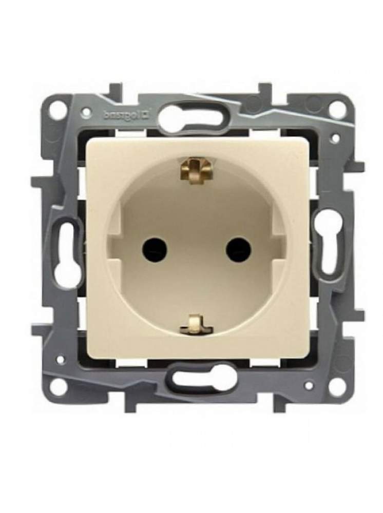 Розетка Etika с/з крем  672321