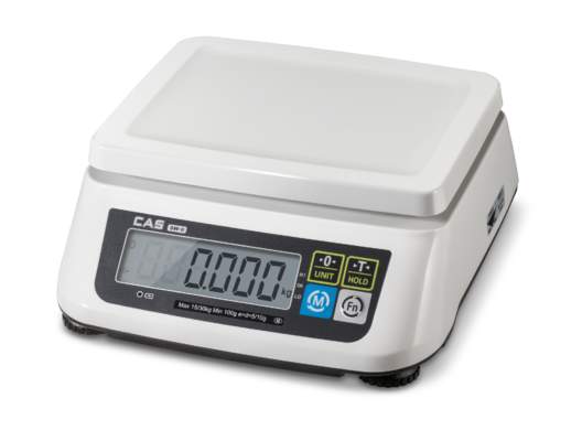 Весы CAS SWN-6  мд429.1  6кг (от 20гр,дискретность отсчета 2гр) 245х280х110 мм