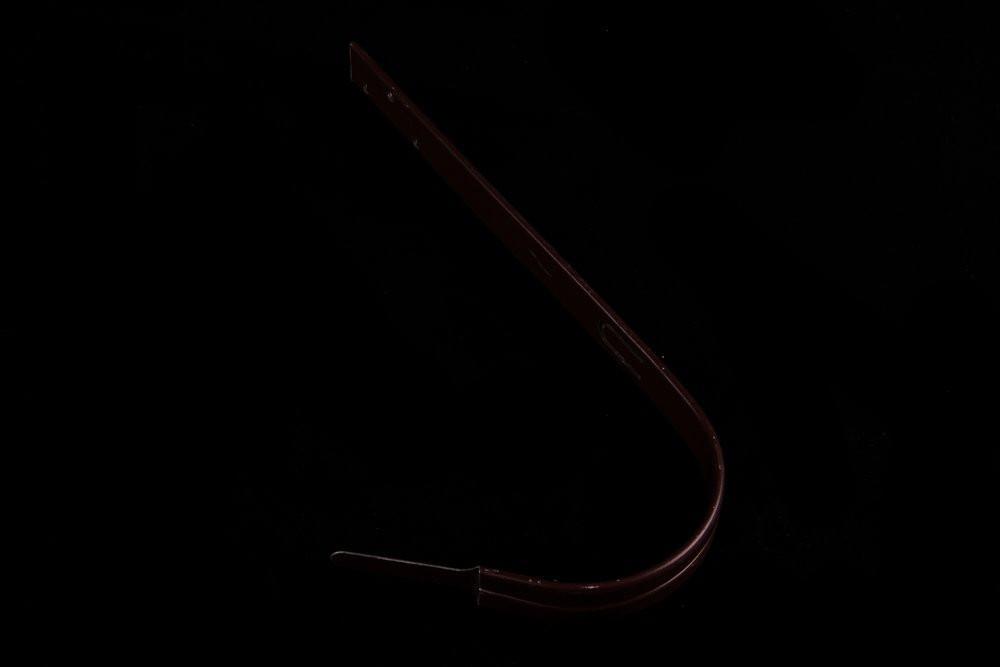 Крюк длинный Optima 125мм RAL 8017